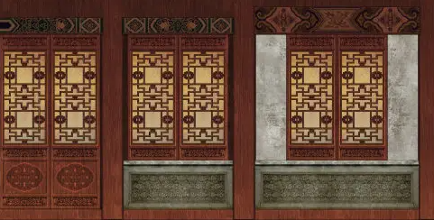 九龙坡隔扇槛窗的基本构造和饰件