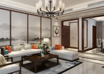 九龙坡中式客厅设计哪些元素是必不可少的呢